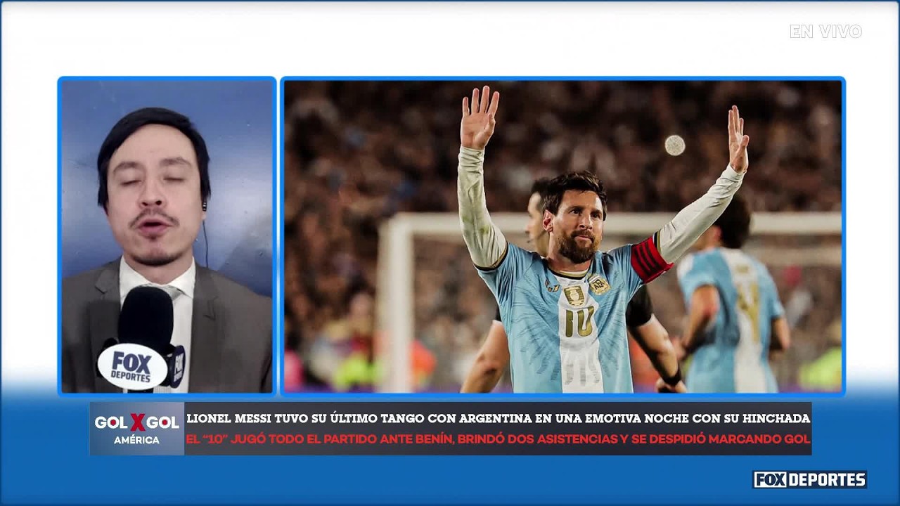 ¡EL ÚLTIMO DEL '10'! | Lionel Messi se despidió de Argentina en una auténtica fiesta | GolXGol