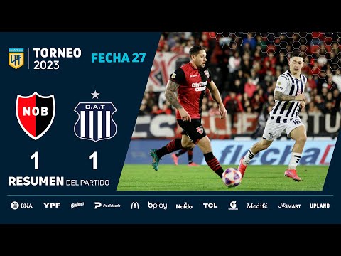 #Torneo2023 | Fecha 27 | resumen de Newell's - Talleres