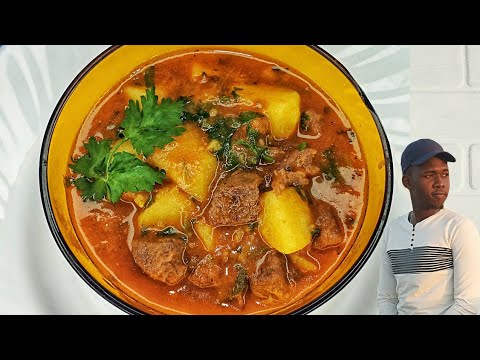 I'd betray you over this Potato and beef stew recipe. You'll never preboil meat again after this😋😋