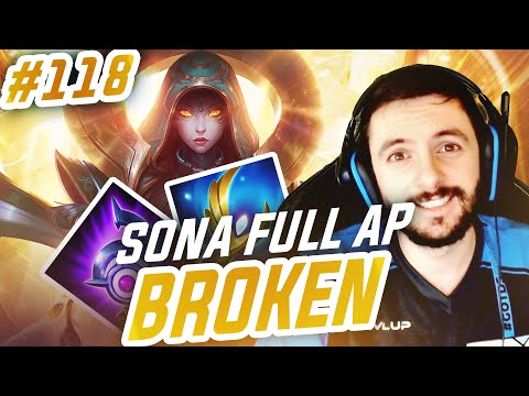 TOP LANE DE A à Z SONA - #118 SONA FULL AP BROKEN WTF