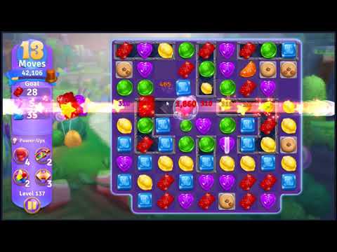 Willy Wonkas Sweet Adventure Level 137 - NO BOOSTERS 🍫 | SKILLGAMING ✔️
