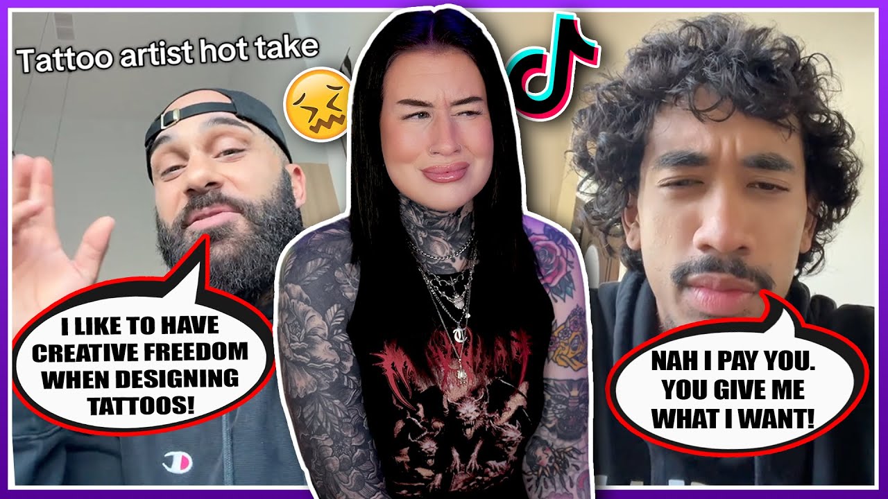TikTok Is Upset Over This Tattoo Artist’s Take On Creative Freedom