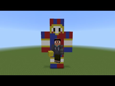 Freaky Minecraft Circus Skin Build!