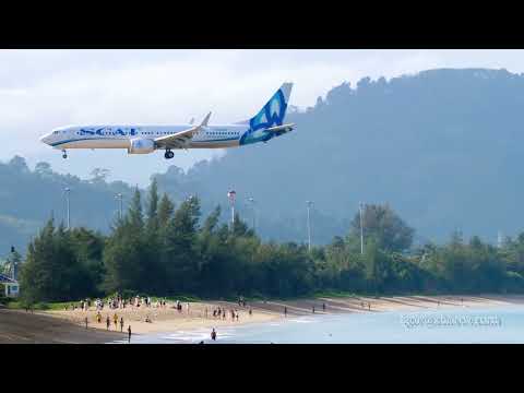 Boeing 737 MAX of SCAT landing