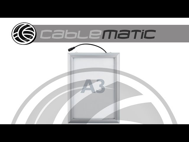 Vídeo relacionado con MSCYAE Marcos LED para póster de película retroiluminado, 16 x 24 pulgadas