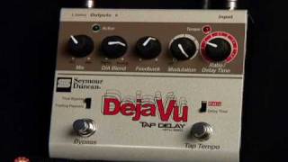 Video thumbnail for Seymour Duncan  Deja Vu Tap Delay by ProGuitarShopDemos