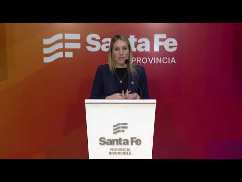 Conferencia de prensa de la vocera Virginia Coudannes