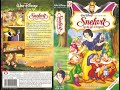 Opening To Disney S Snehvit Og De Syv Dvergene VHS Norwegian Norsk