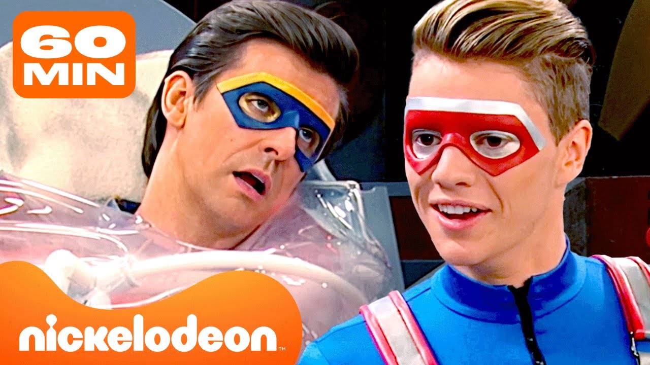 1 Hour of Henry Danger Rescuing Captain Man! | Nickelodeon