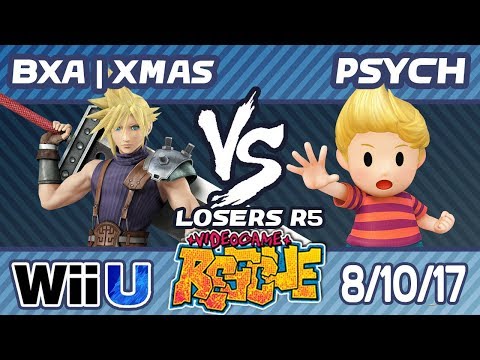 Video Game Rescue 8/10/17 - BxA | Xmas (Cloud) vs. Psych (Lucas) - LR5