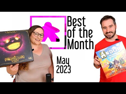 Best Board Game of the Month - May 2023 Wonderland's War & Andor: The Family Fantasy Game