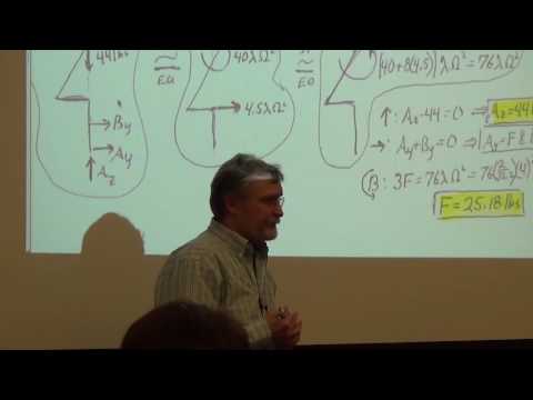 Intermediate Dynamics: Dynamics via Inertia Matrix Methods (25 of 29)