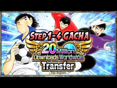 GACHA STEP 1-4 NEW REDZO & TSUBASA & XIAO [20M DL Event] - Captain Tsubasa Dream Team