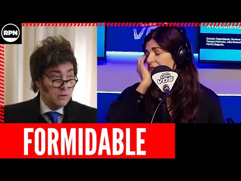 Soledad Villamil denied Milei and made him look like an idiot!