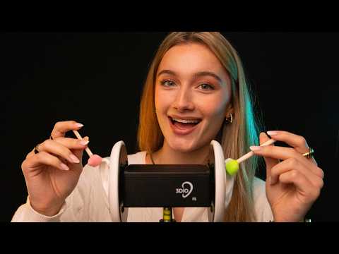 ASMR 3dio Triggers To Help You Relax! (mouthsounds,...)
