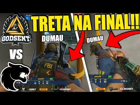 TACO FICOU BRAVO COM PROVOCAÇÃO NA GRANDE FINAL!! Furia vs GODSENT - IEM Fall | CSGO HIGHLIGHTS
