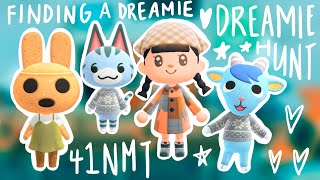 Finding a Dreamie in 41 NMT - Animal Crossing New Horizons - ACNH Villager Hunting