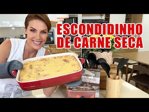RECEITA DE ESCONDIDINHO DE CARNE SECA | COZINHANDO EM FAMÍLIA