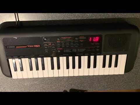 Yamaha PSS- A50: Synth Demo