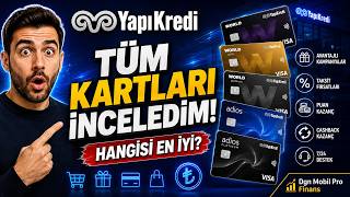 Yapı Kredi Bankası Tüm Kartları İnceledim