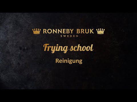 Ronneby Bruks Kochschule Teil 5 - Reinigung