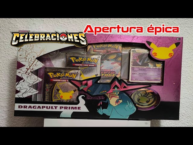 Vídeo relacionado con Pokemon Celebrations 25th JUMBO SWSH132 Tarjeta promocional Dragapult