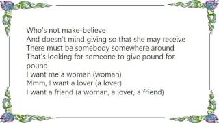 Booker T.  the MG's - A Woman A Lover A Friend Lyrics
