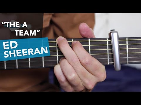 The A Team - Ed Sheeran Guitar Lesson Tutorial - Beginner acoustic songs