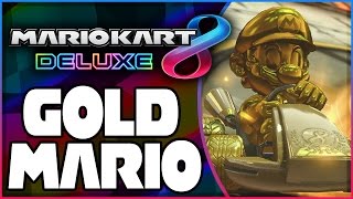 How To Unlock Gold Mario In Mario Kart 8 Deluxe!