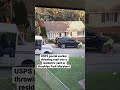 Postal worker caught tossing the mail