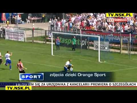 tv.nsk.pl 2012-09-26 I liga Dolcan Ząbki - Dobry start i zadyszka