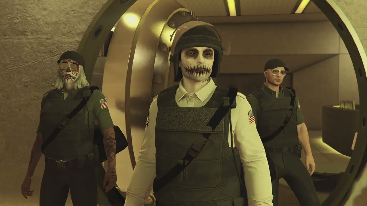 GTA5 - Golpe do Casino amigos