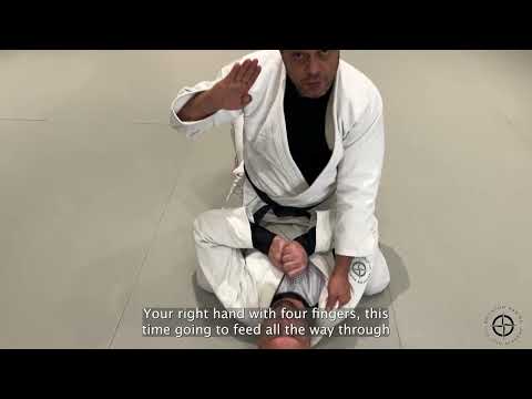 9th Lesson - Fundamentals - Cross Collar Choke - From Mount - Brighton Marina Jiu Jitsu Academy