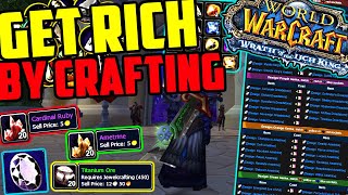 How To Make Gold With Jewelcrafting in WOTLK Classic - WOTLK Jewelcrafting Goldmaking Guide