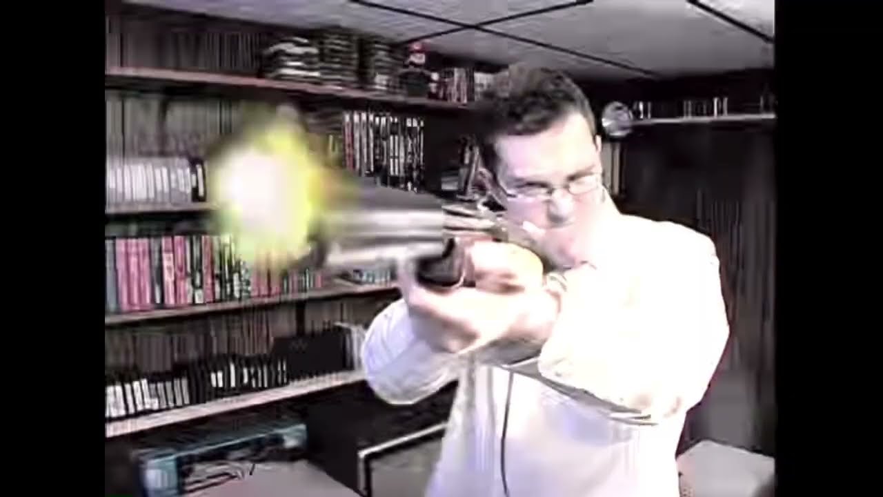 AVGN shoots Nostalgia Critic with the Odyssey gun