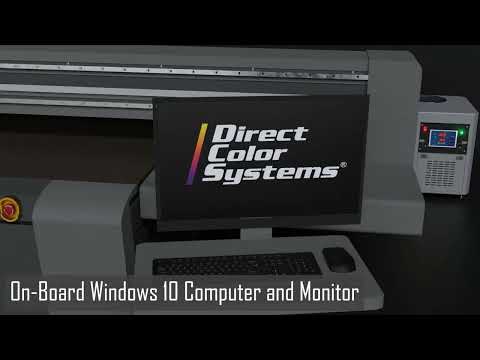 DIRECT COLOR SYSTEMS UV-53DTS Direct to Substrate Printers | Fairway Laser Systems (1)
