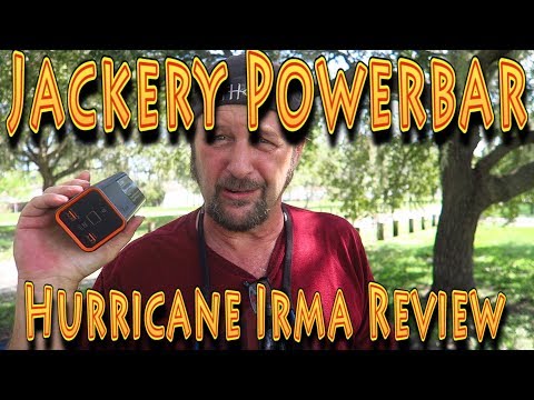 Jackery Powerbar Indiegogo Hurricane Irma!!! (09.13.2017)