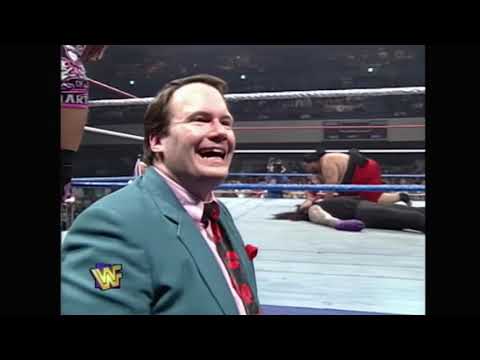 WWF Raw 10/09/1995 - Shawn Michaels, Diesel, & The Undertaker vs. Camp Cornette (Part 1)