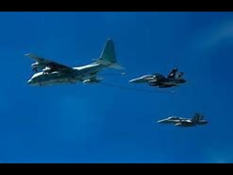 BREAKING USA FA18 Hornet fighter jet & KC130 Hercules collide refueling off Japan Coast 12/6/18 Video