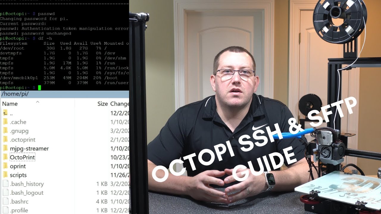 Octopi SSH and Bulk G-Code Uploads