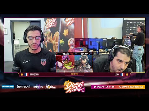 DOSE2SEL IS BACK ! Losers Final - BMS | Ogey (Captain Falcon) Vs. Leon (Lucina)