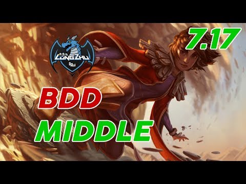 Longzhu BDD Taliyah Mid Patch 7.17 Pro Replay