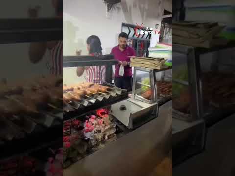 Transmisión en directo de San Alberto TV, desde la esquina del Chorizo en San Alberto Cesar