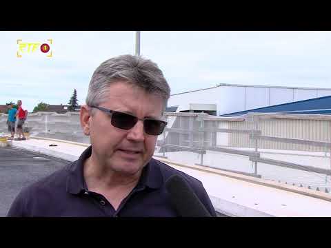 Instandsetzung der Straßenbrücke über der Sondelfinger Straße bald abgeschlossen