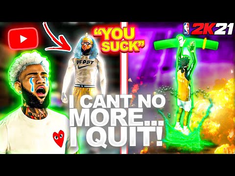 comp stage players humiliated my best friend & made him quit youtube & 2k... (NBA 2K21)