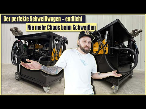 Workshop upgrade: My new DIY welding cart – efficient. Robust. Indispensable.