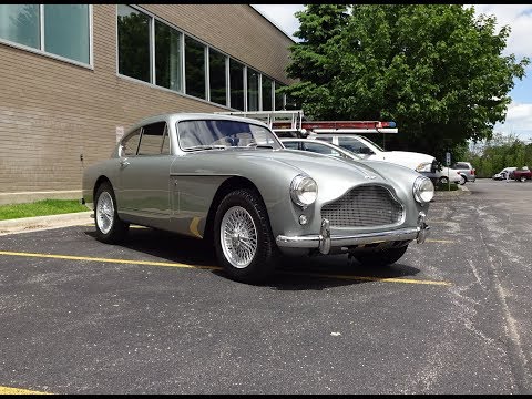 1959 Aston Martin DB 2/4 Mark mk III in Grey & Engine Sound on My Car Story with Lou Costabile