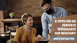 DIE perfekte Speisekarte zum Neustart l 6 Tipps