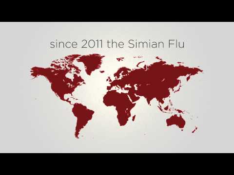 Dawn of the Planet of the Apes (Viral Video 'Simian Flu')