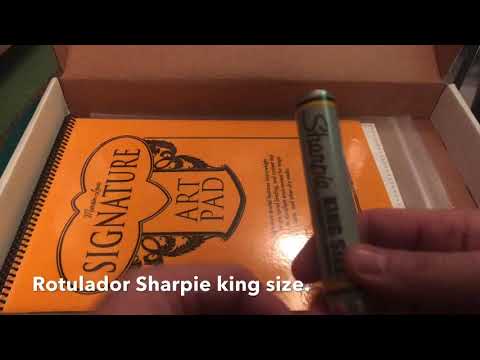 The Martin Lewis Signature - Edition sketchpad Card Rise.